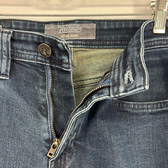 Revtown Decade Denim Sharp Jeans Men’s Size 30x30” in Dark Blue - Picture 3 of 9
